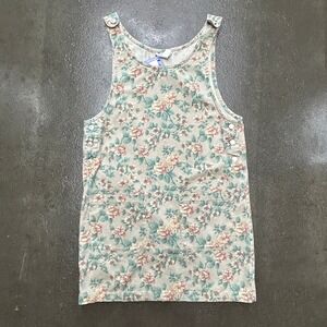 Vintage Jones New York Floral Overall Dress